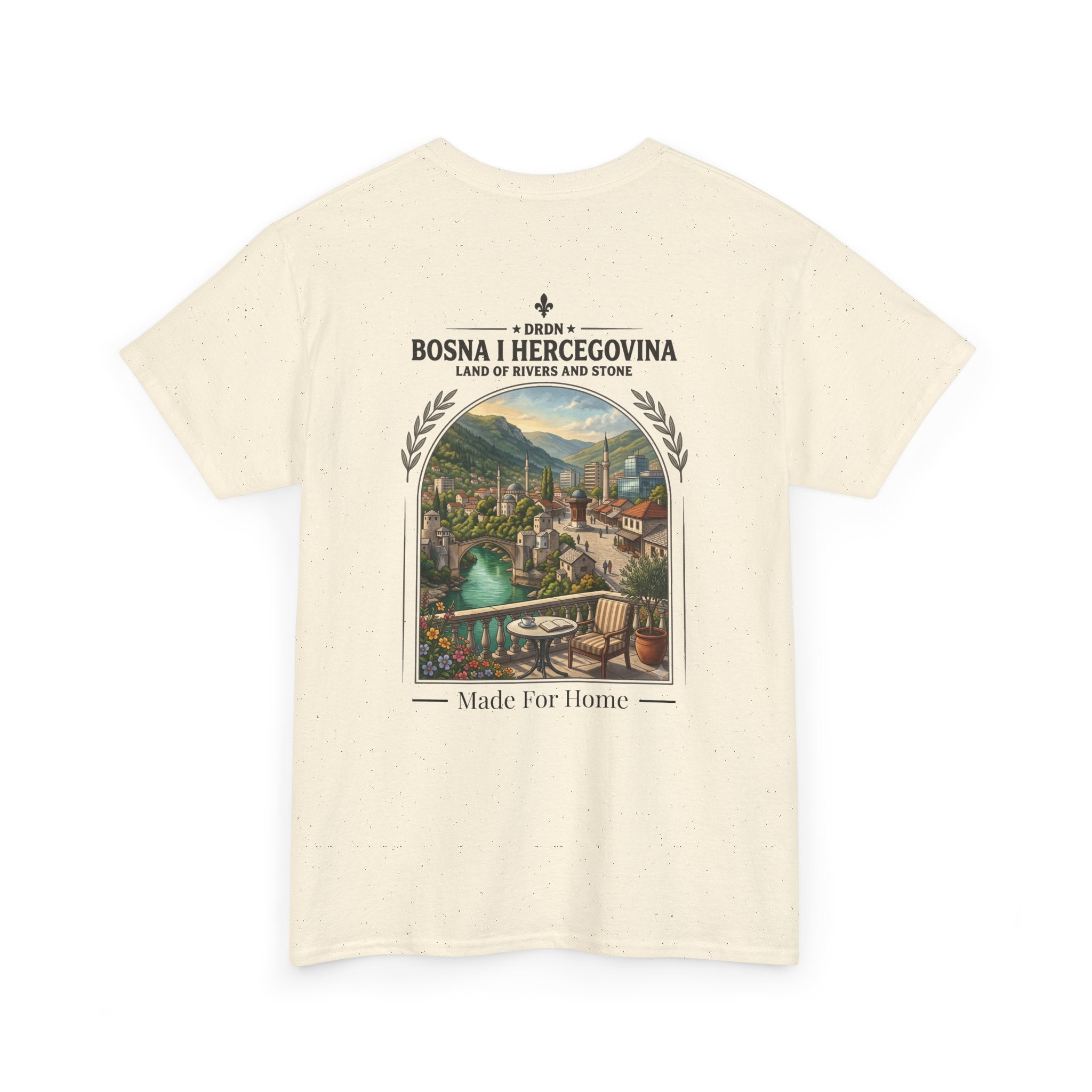 T-shirt Bosnie Balkan Vintage — DRDN