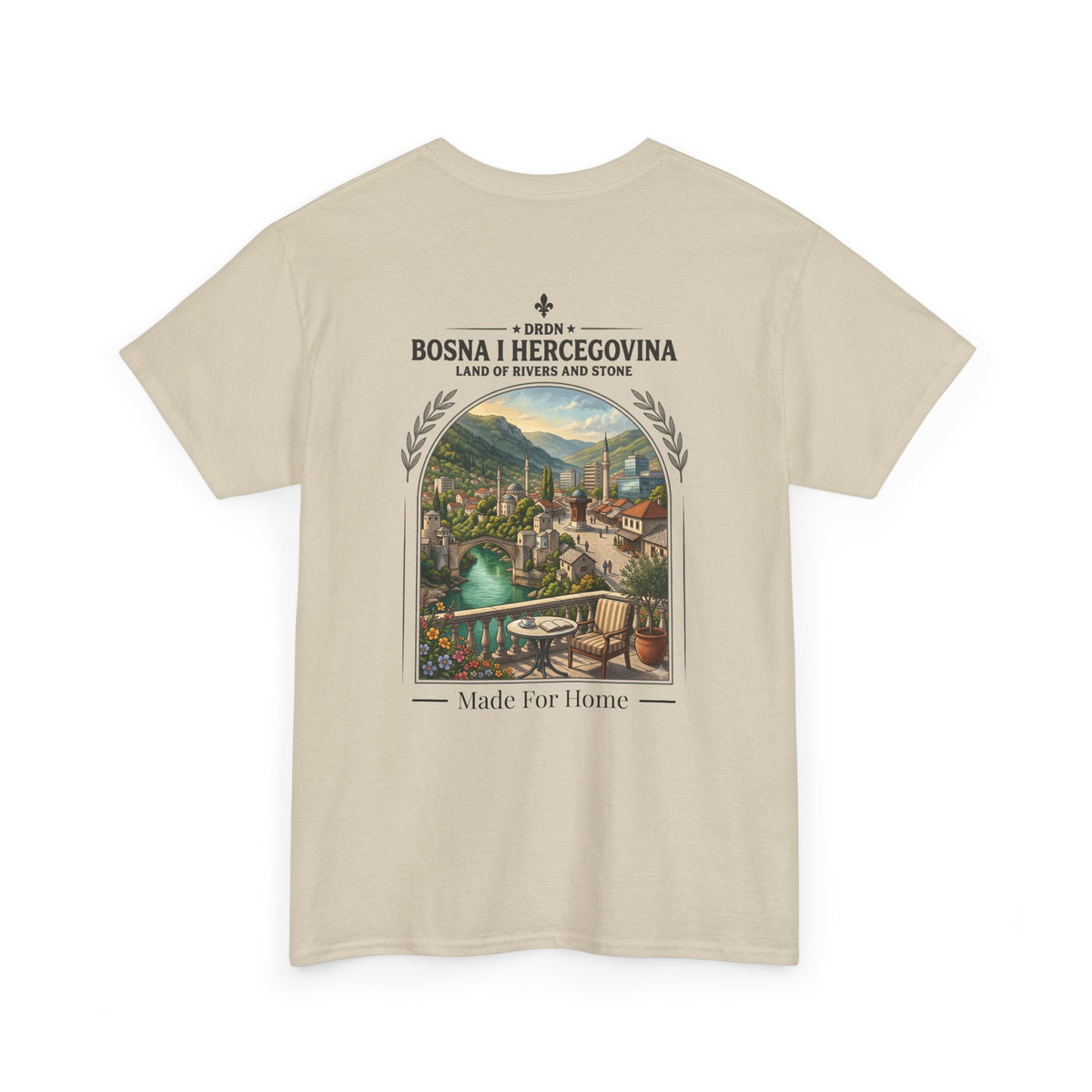 T-shirt Bosnie Balkan Vintage — DRDN