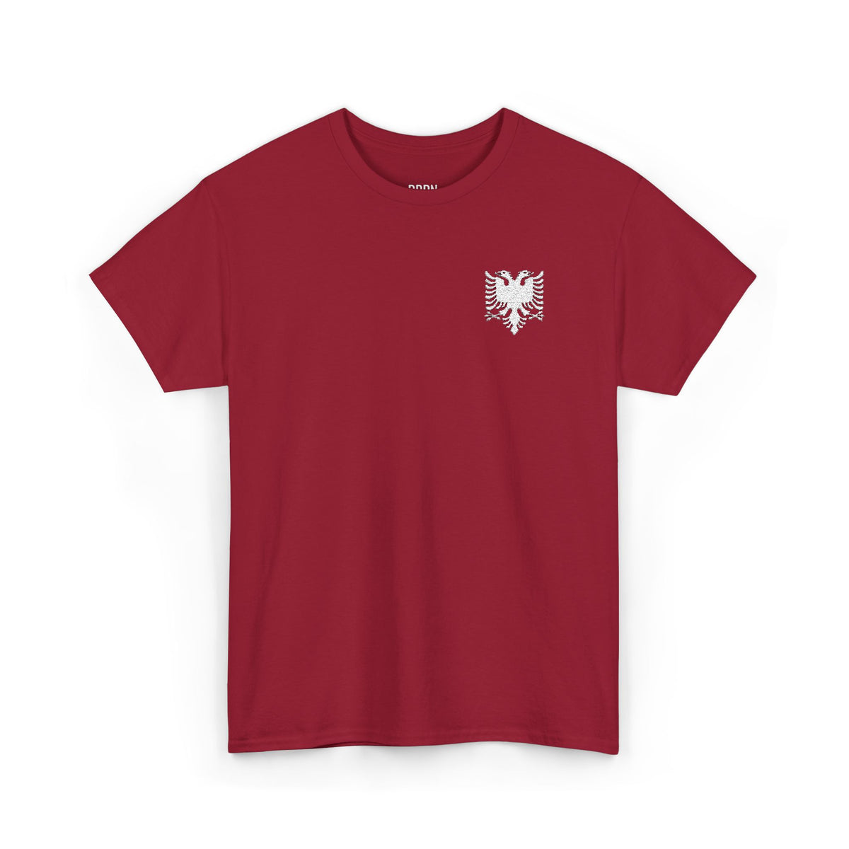 Albania T-Shirt — White Embroidered Logo