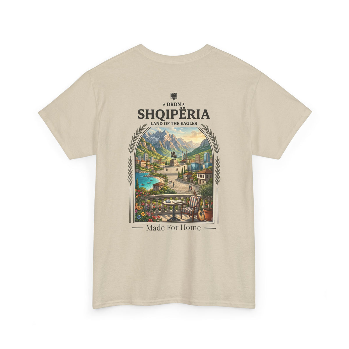 T-shirt Shqipëria Balkan Vintage — DRDN