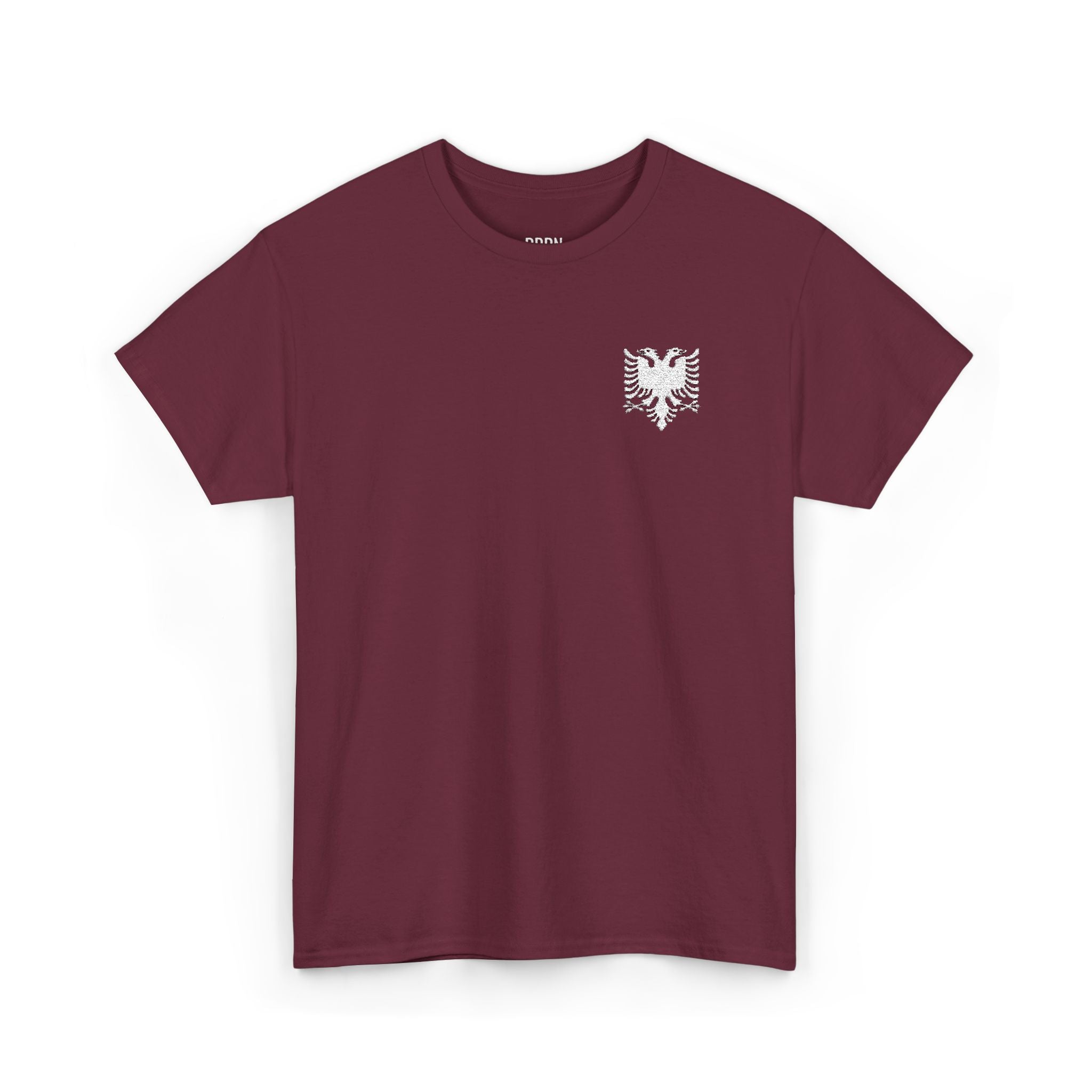 Albania T-Shirt — White Embroidered Logo