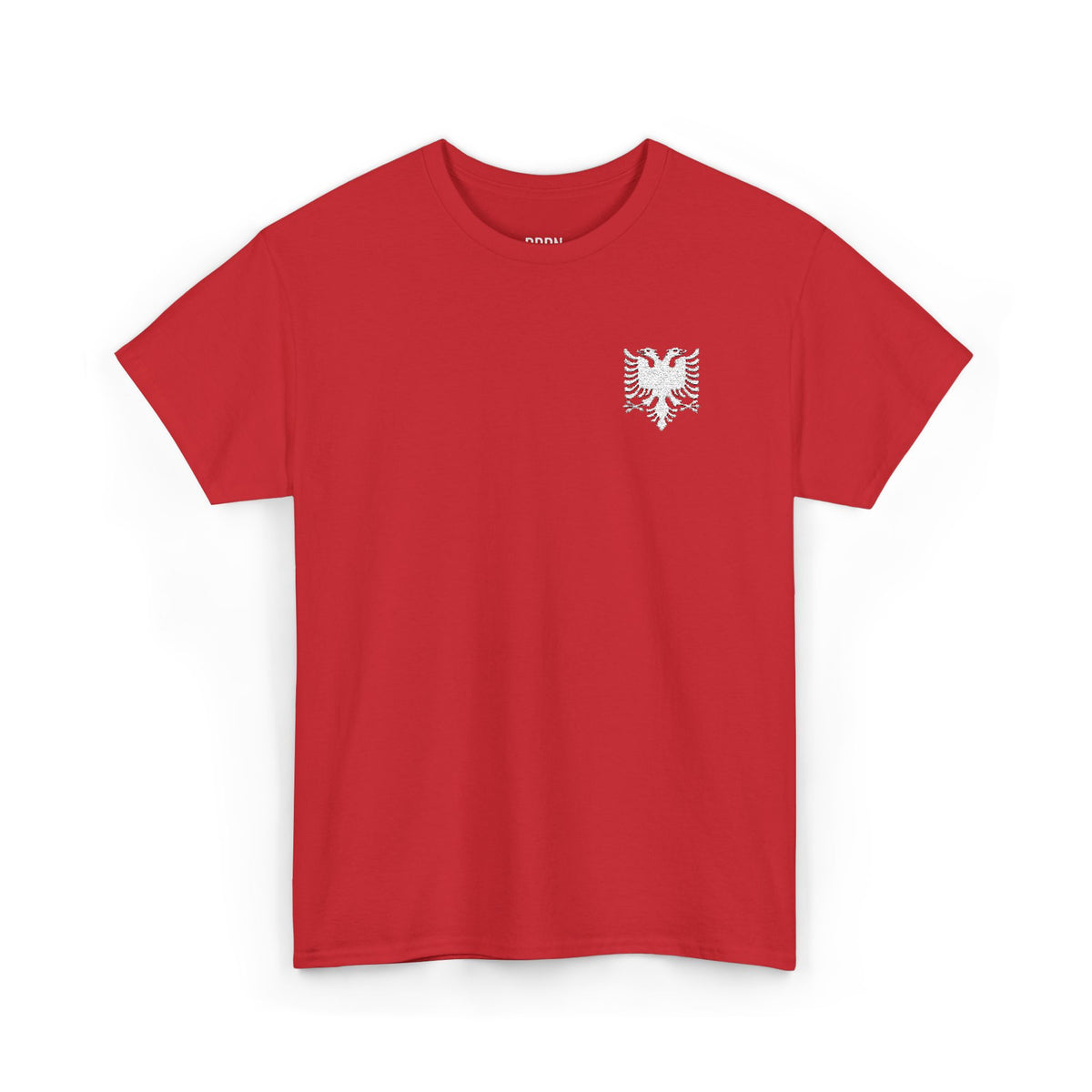 Albania T-Shirt — White Embroidered Logo