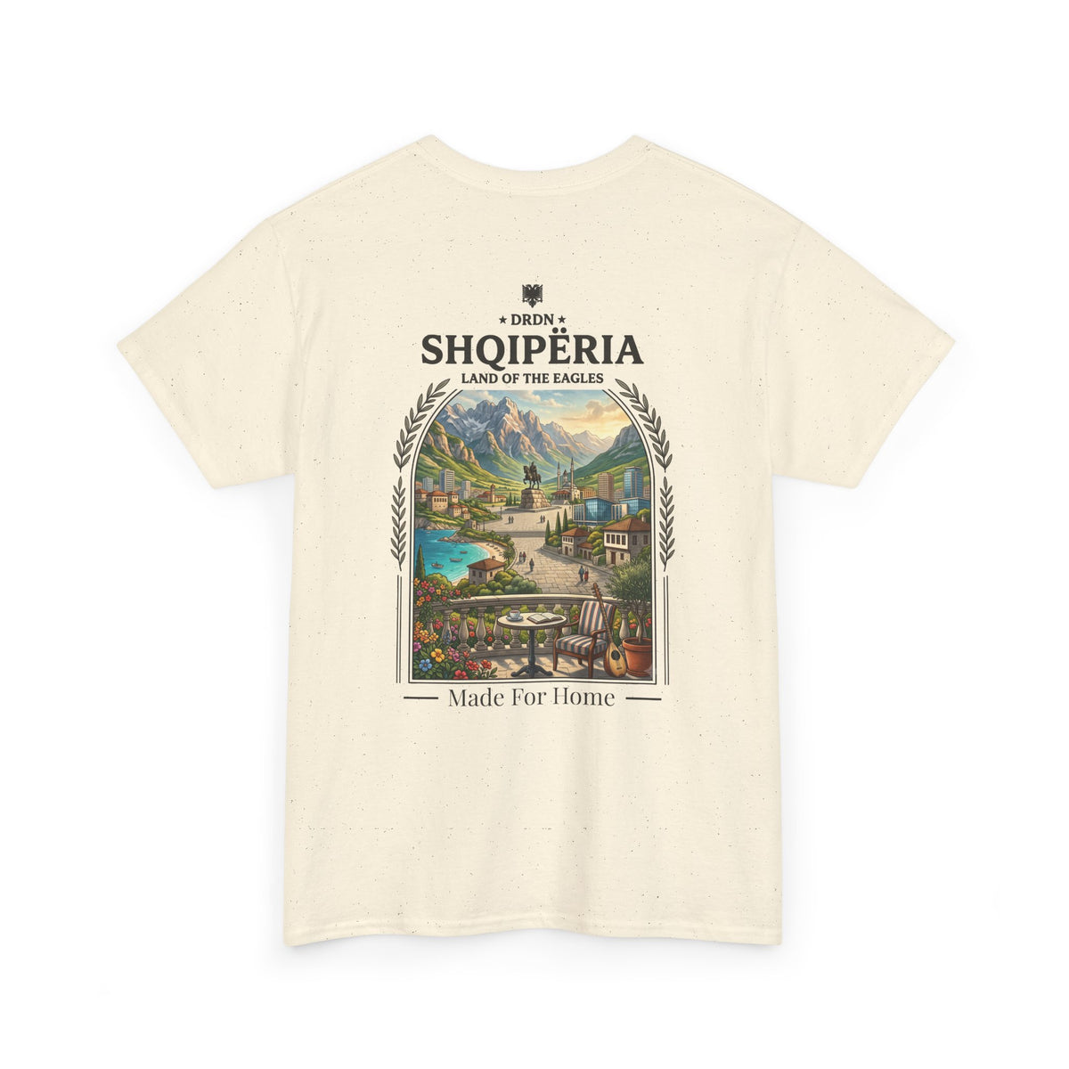 T-shirt Shqipëria Balkan Vintage — DRDN