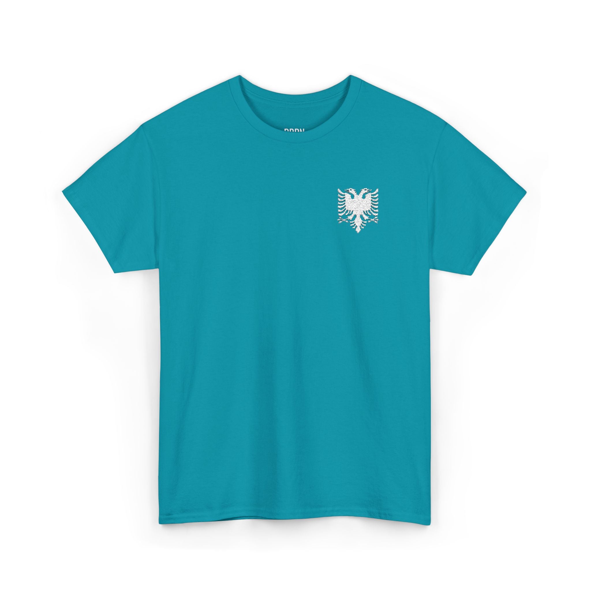 Albania T-Shirt — White Embroidered Logo