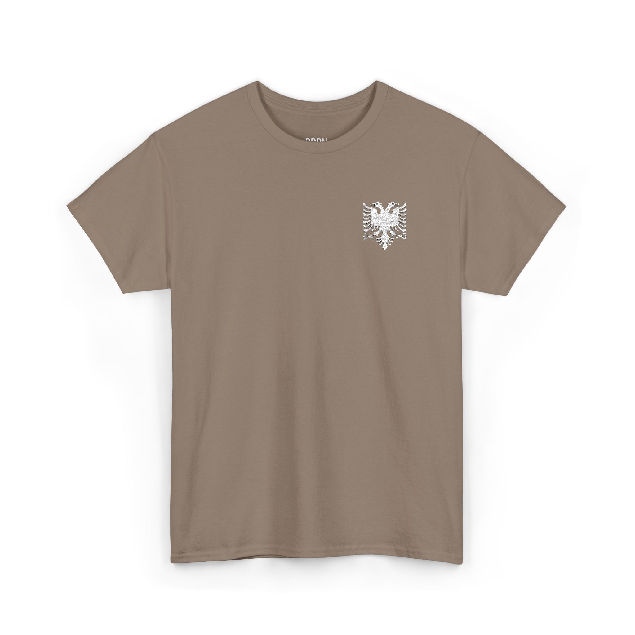 Albania T-Shirt — White Embroidered Logo