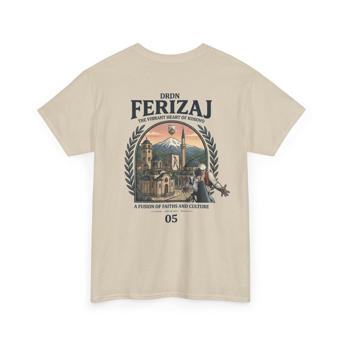 T-shirt Ferizaj Balkan Vintage — DRDN