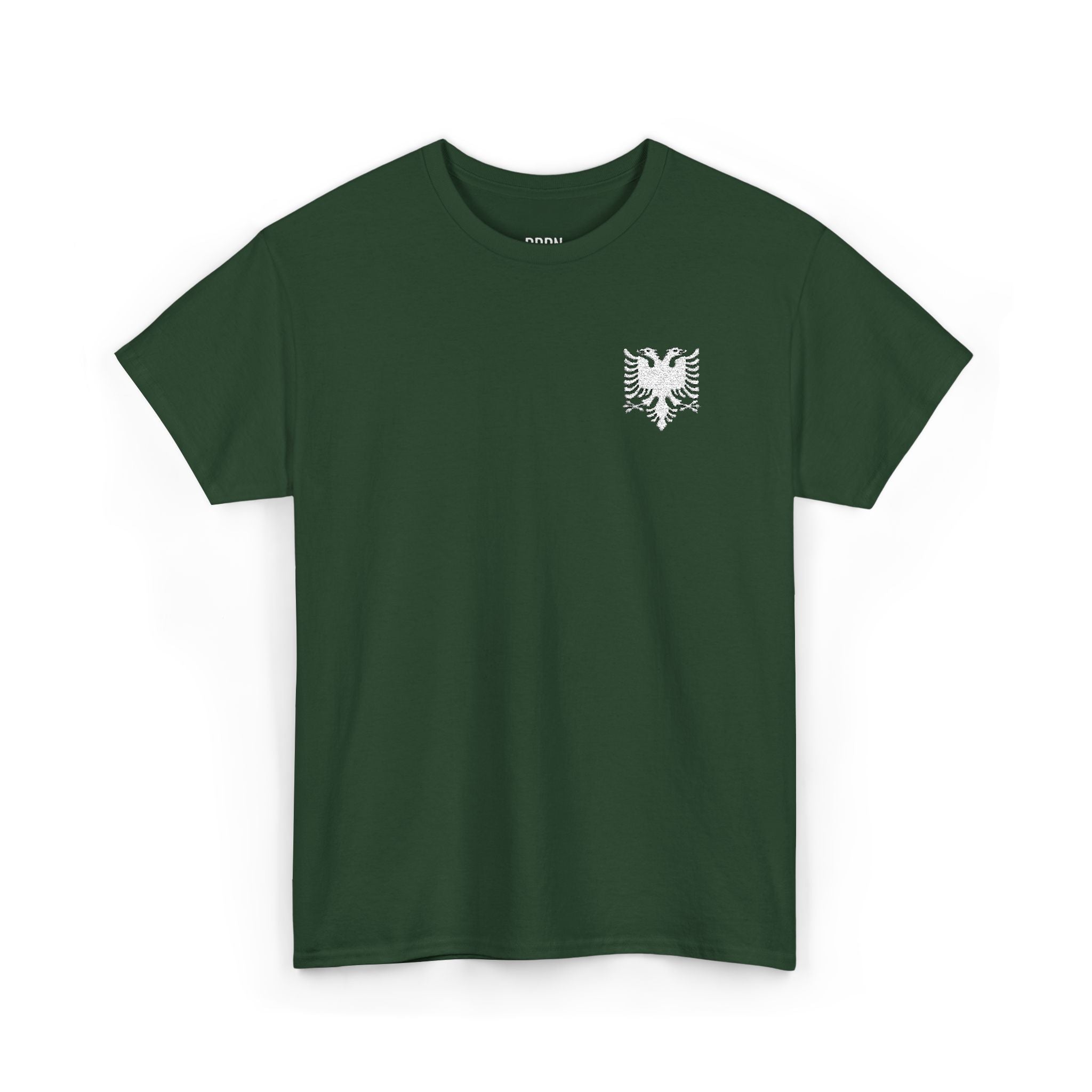 Albania T-Shirt — White Embroidered Logo