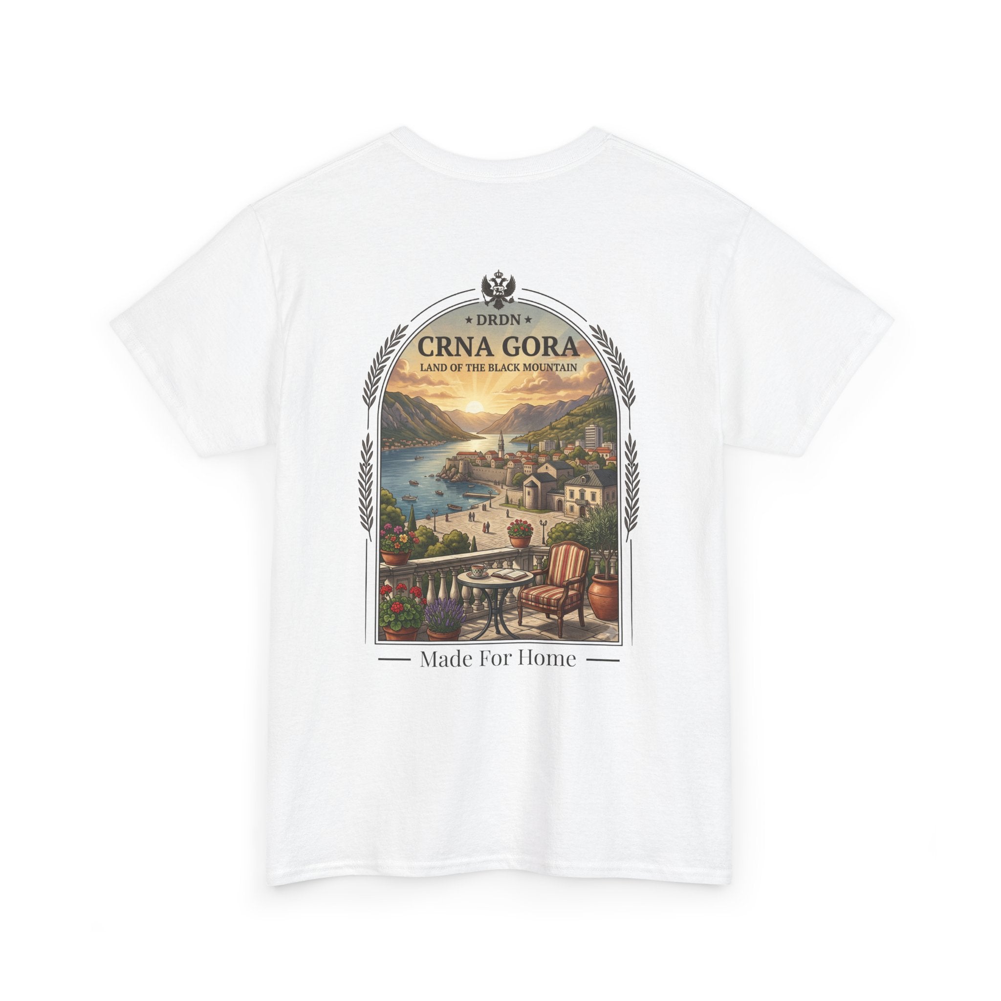T-shirt Montenegro Balkan Vintage — DRDN