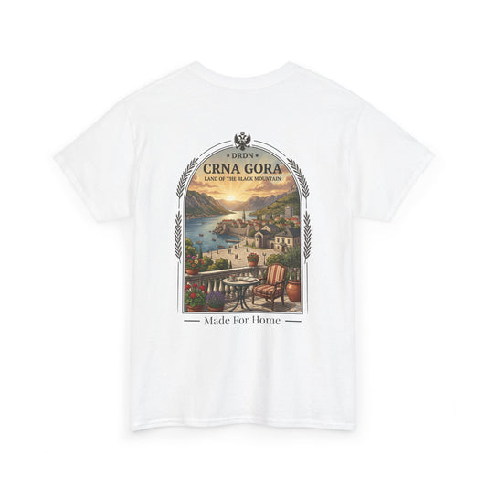 T-shirt Montenegro Balkan Vintage — DRDN