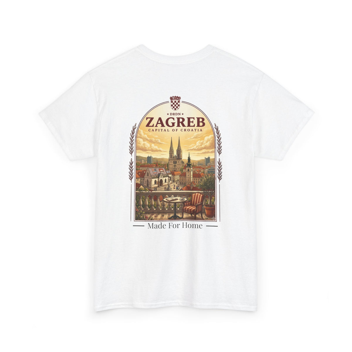 T-shirt Zagreb Balkan Vintage — DRDN