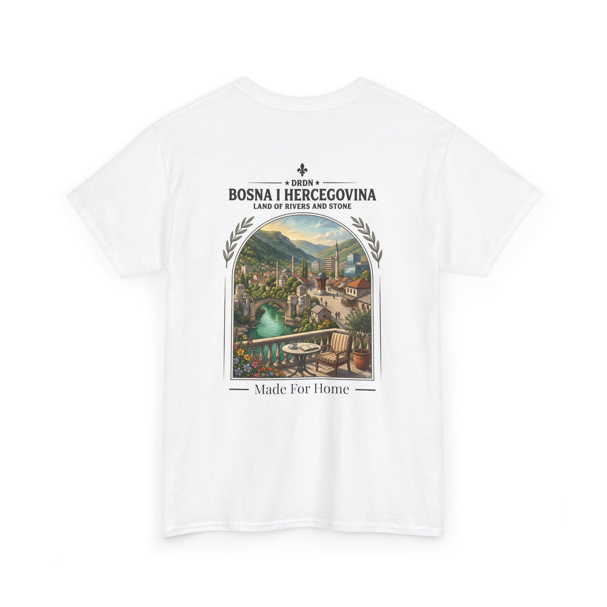 T-shirt Bosnie Balkan Vintage — DRDN