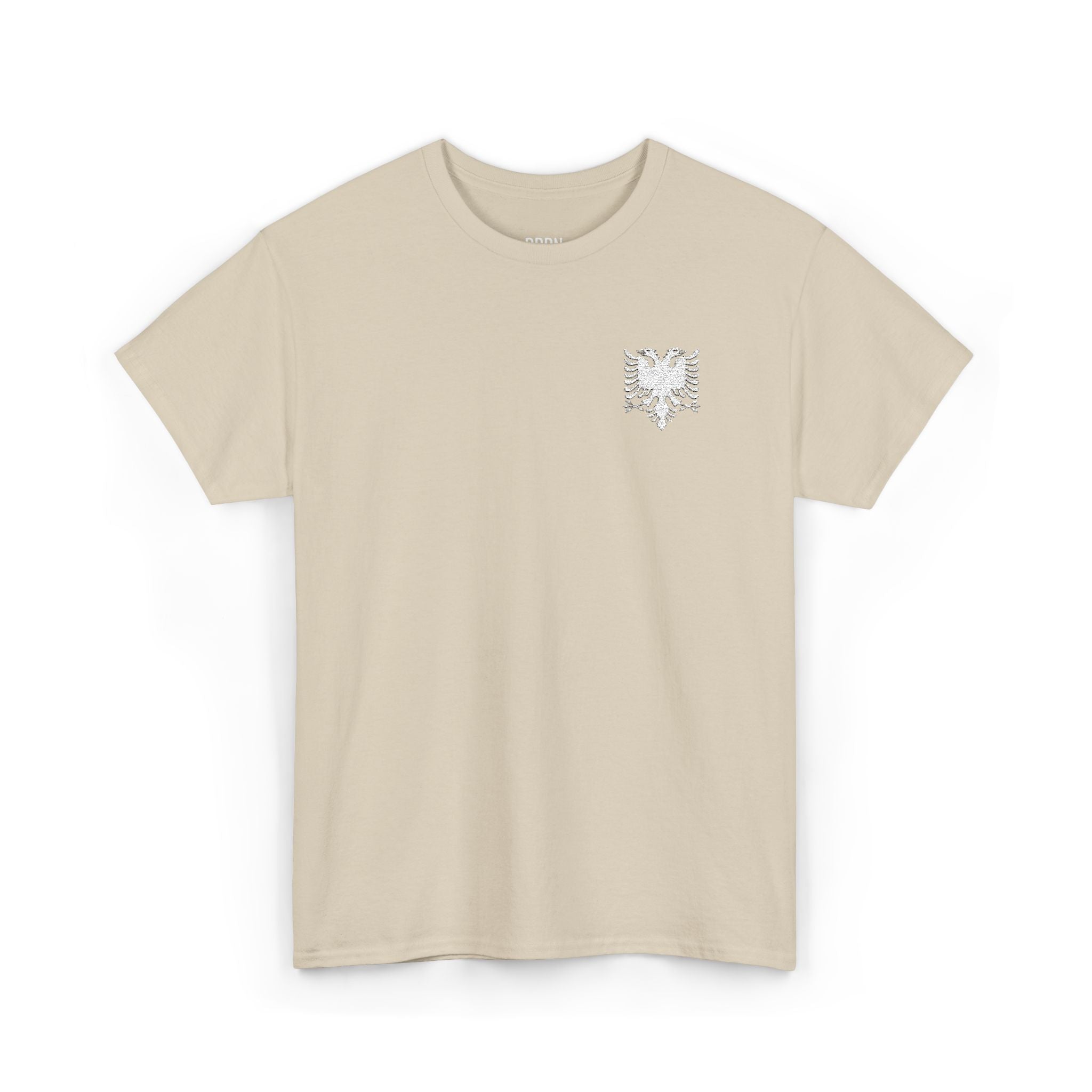 Albania T-Shirt — White Embroidered Logo