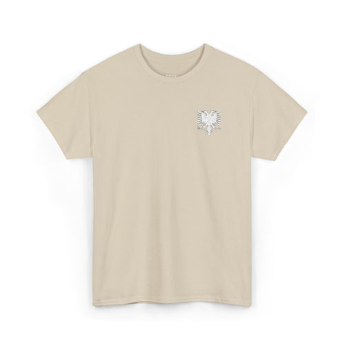 Albania T-Shirt — White Embroidered Logo