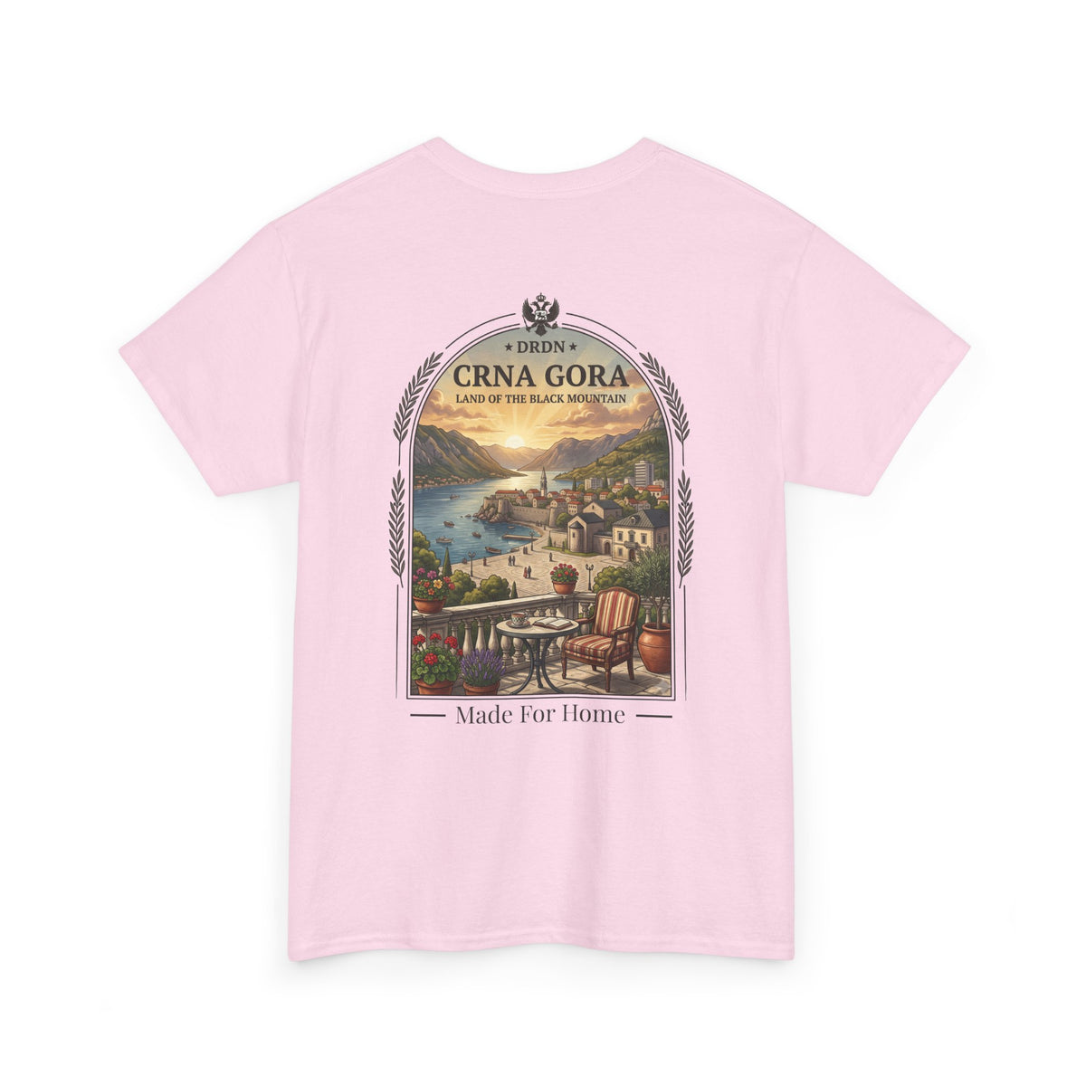 T-shirt Montenegro Balkan Vintage — DRDN
