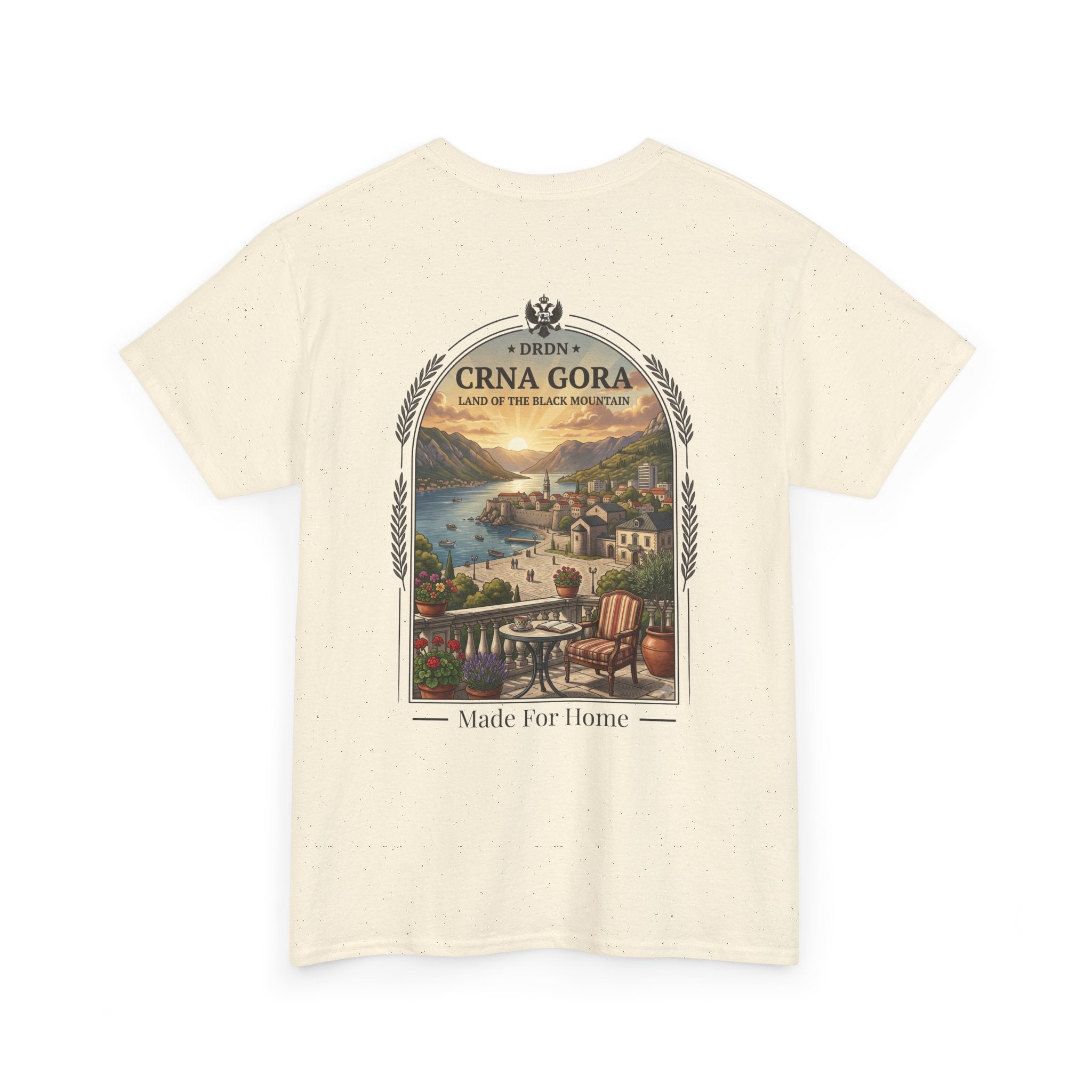 T-shirt Montenegro Balkan Vintage — DRDN