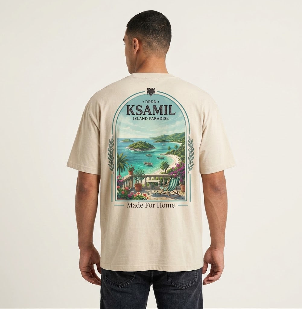 T-shirt Ksamil Balkan Vintage — DRDN