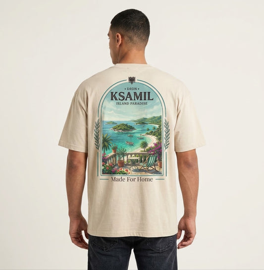 T-shirt Ksamil Balkan Vintage — DRDN