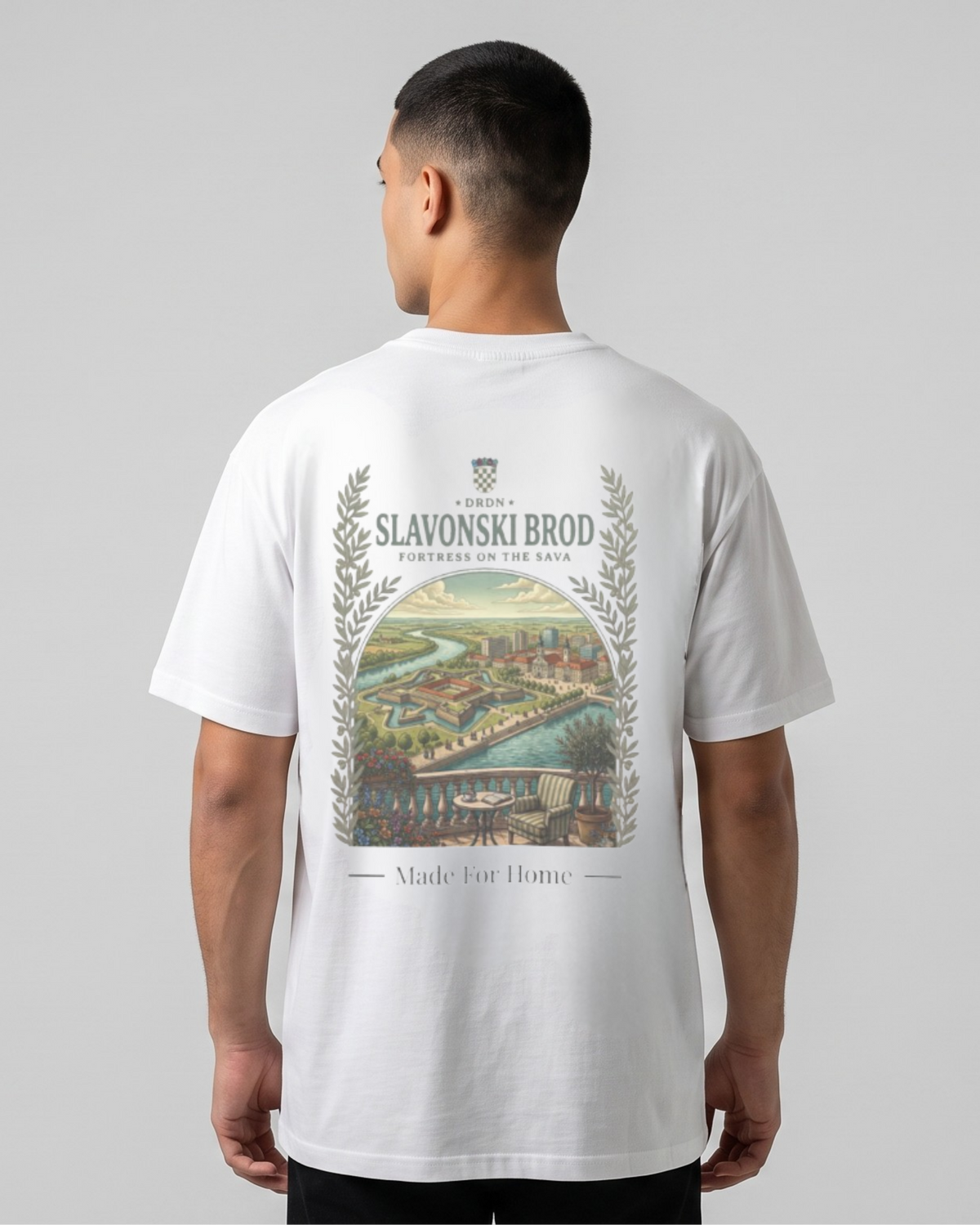 T-shirt Slavonski Brod Balkan Vintage — DRDN