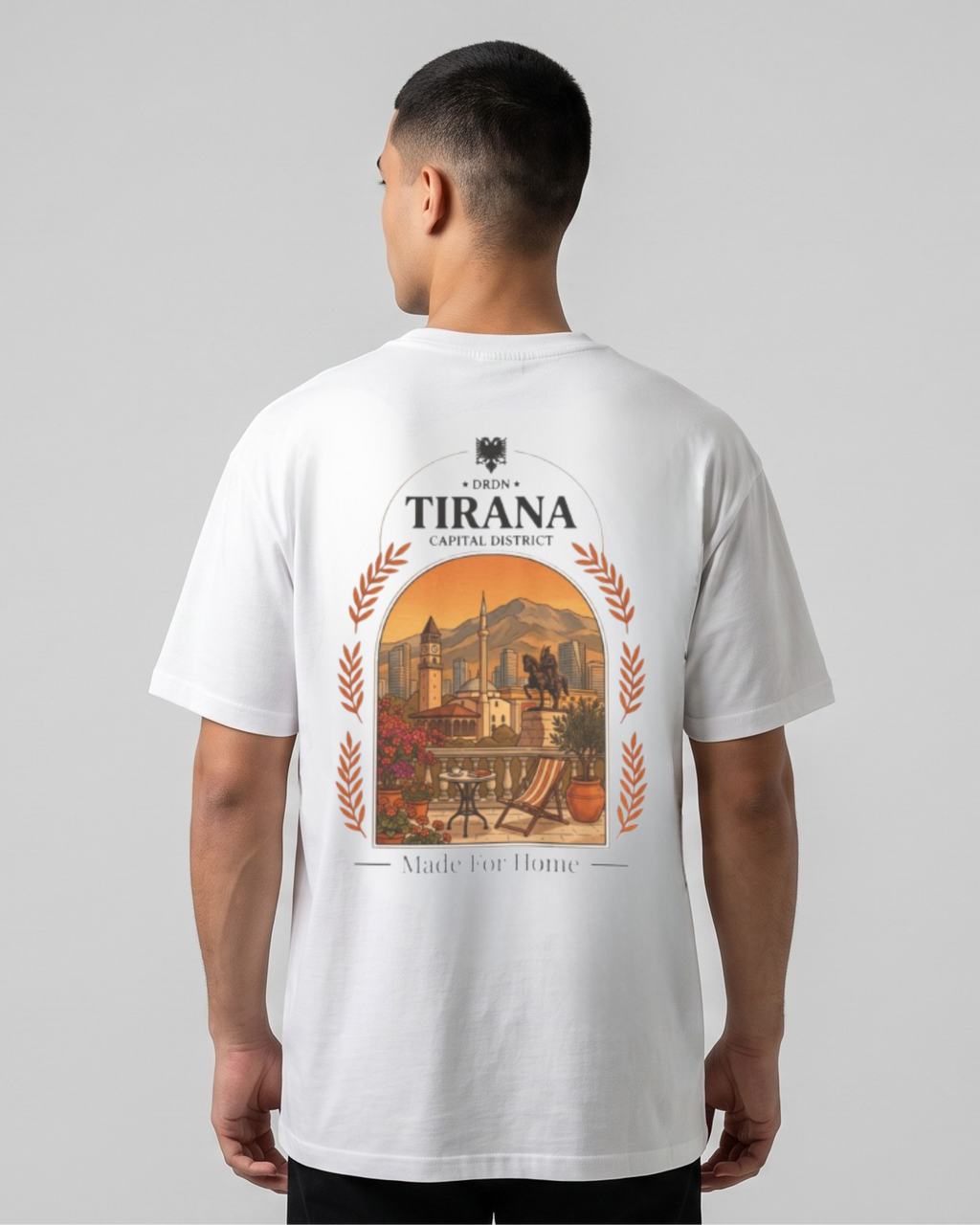 T-shirt Tirana Balkan Vintage — DRDN